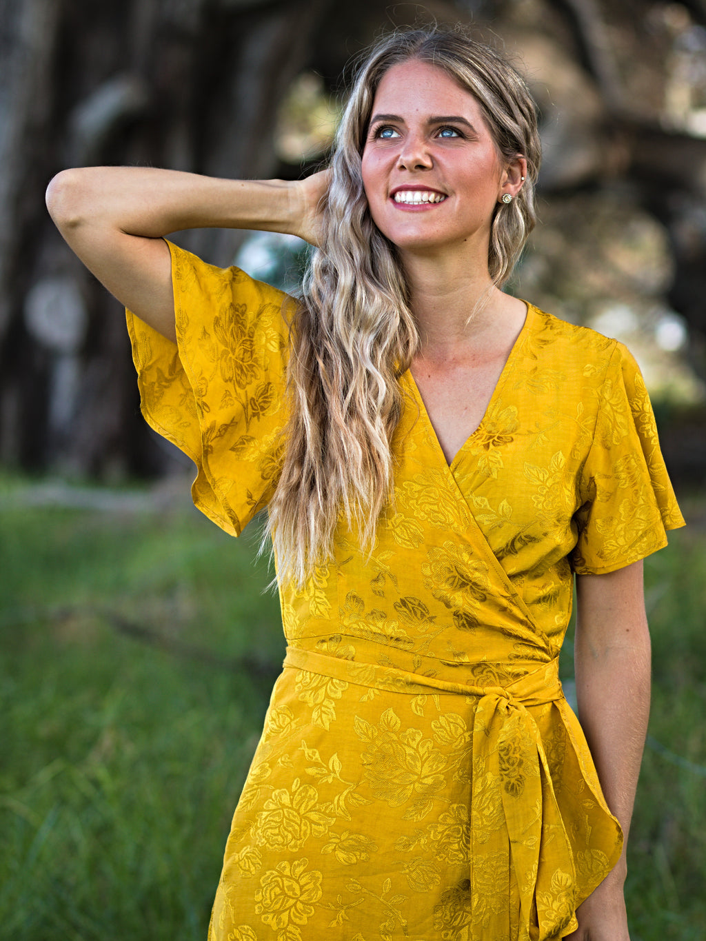 Breastfeeding Wrap Dress ~ Linen and ...